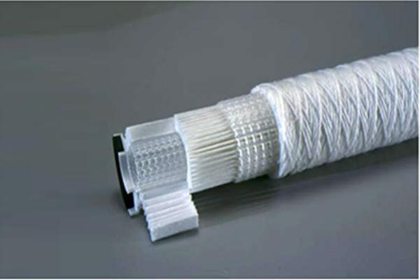 粉末樹(shù)脂系統(tǒng)線繞-折疊復(fù)合濾芯